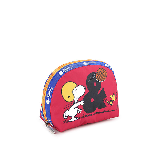 LeSportsac Aksesoris Unisex Medium Dome Cosmetic In Peanuts Social Club Dome