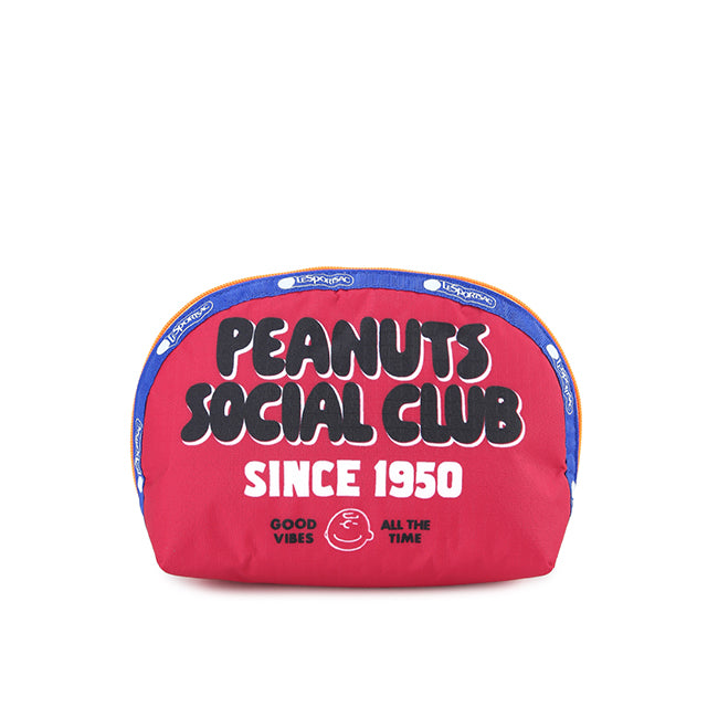 LeSportsac Aksesoris Unisex Medium Dome Cosmetic In Peanuts Social Club Dome