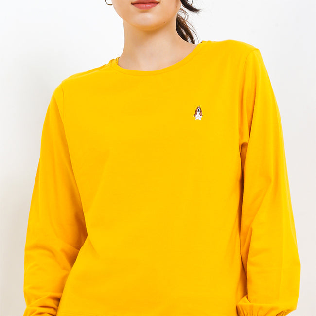 Hush Puppies Pakaian Kaos Wanita Leelo In Mustard
