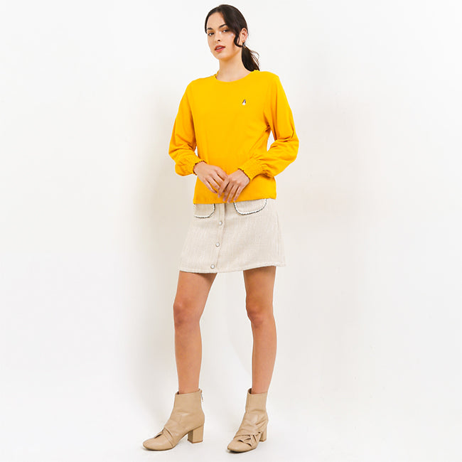 Hush Puppies Pakaian Kaos Wanita Leelo In Mustard