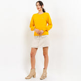 Hush Puppies Pakaian Kaos Wanita Leelo In Mustard