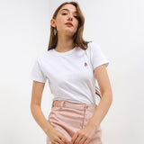 Hush Puppies Pakaian Wanita T Shirt Venna 8 In White