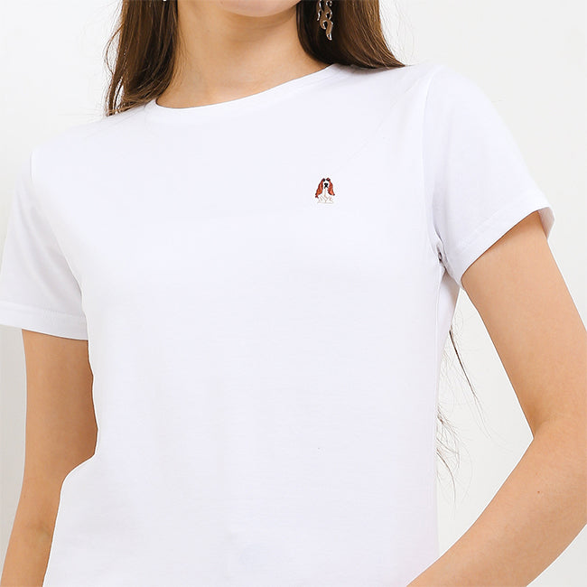 Hush Puppies Pakaian Wanita T Shirt Venna 8 In White