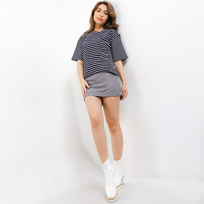 Hush Puppies Pakaian Wanita T Shirt Freya In Navy