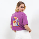 Hush Puppies Pakaian Wanita T Shirt Prapa In Lilac