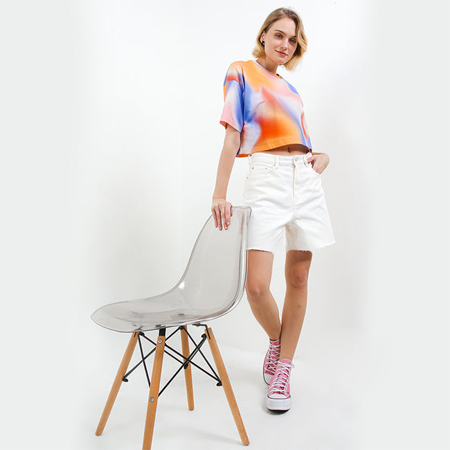 Hush Puppies Pakaian Wanita T Shirt Miksi In Coral