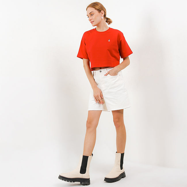 Hush Puppies Pakaian Wanita T Shirt Vaia 2 In Red