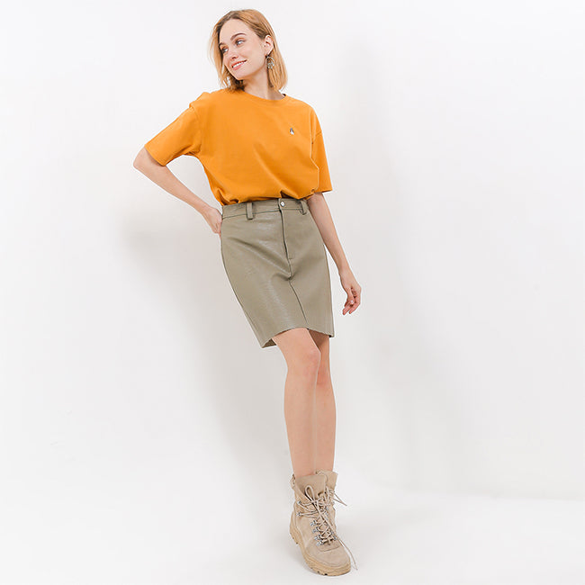 Hush Puppies Pakaian Wanita T Shirt Eilish 3 In Mustard