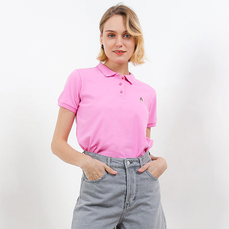 Hush Puppies Pakaian Wanita Polo Ardith 4 In Pink