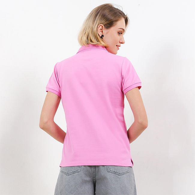 Hush Puppies Pakaian Wanita Polo Ardith 4 In Pink