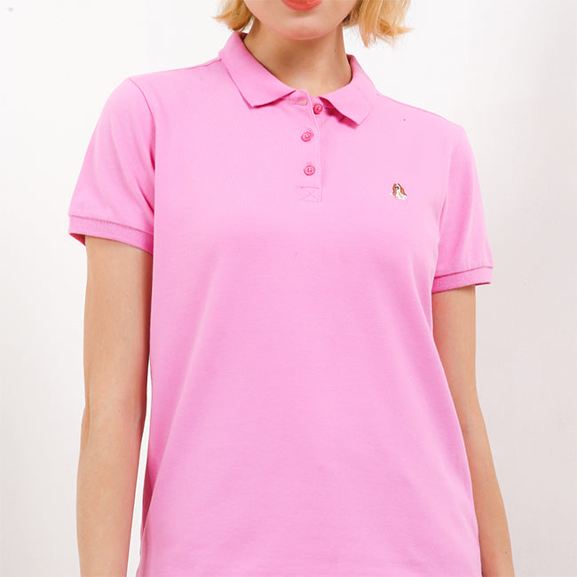 Hush Puppies Pakaian Wanita Polo Ardith 4 In Pink