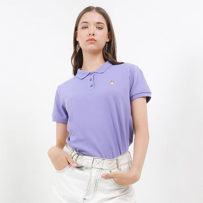 Hush Puppies Pakaian Wanita Polo Ardith 4 In Purple