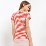 Hush Puppies Pakaian Wanita T Shirt Venna Str 2 In Red