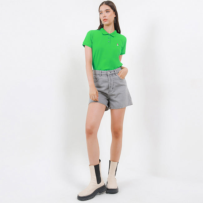 Hush Puppies Pakaian Wanita Polo Agnella In Green