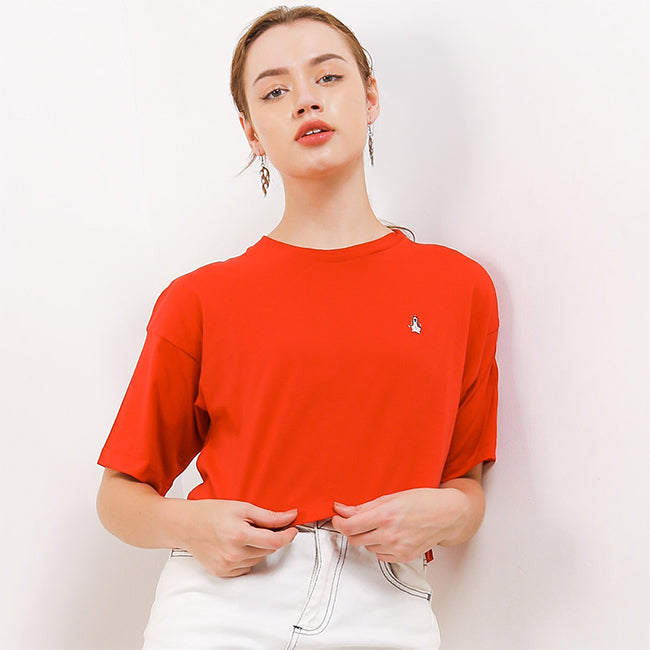 Hush Puppies Pakaian Wanita T Shirt Suzana In Red