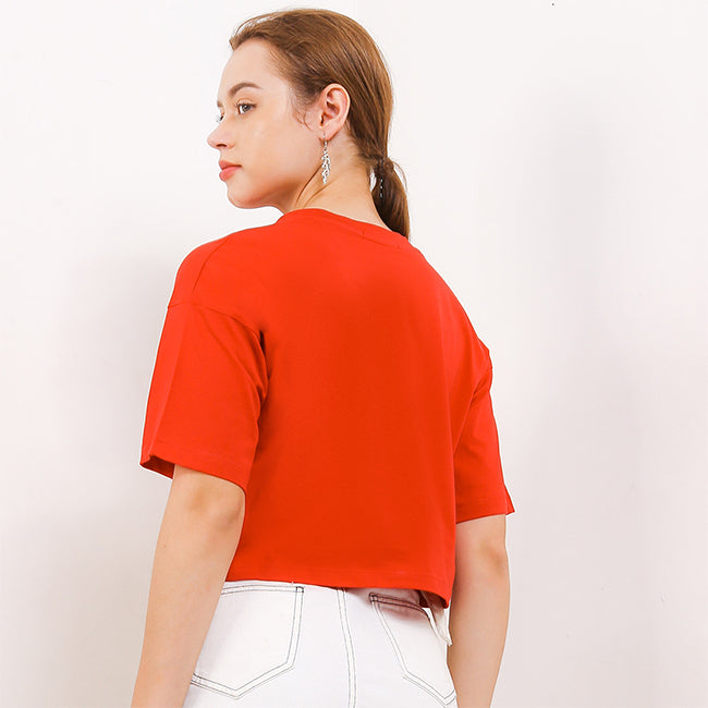 Hush Puppies Pakaian Wanita T Shirt Suzana In Red