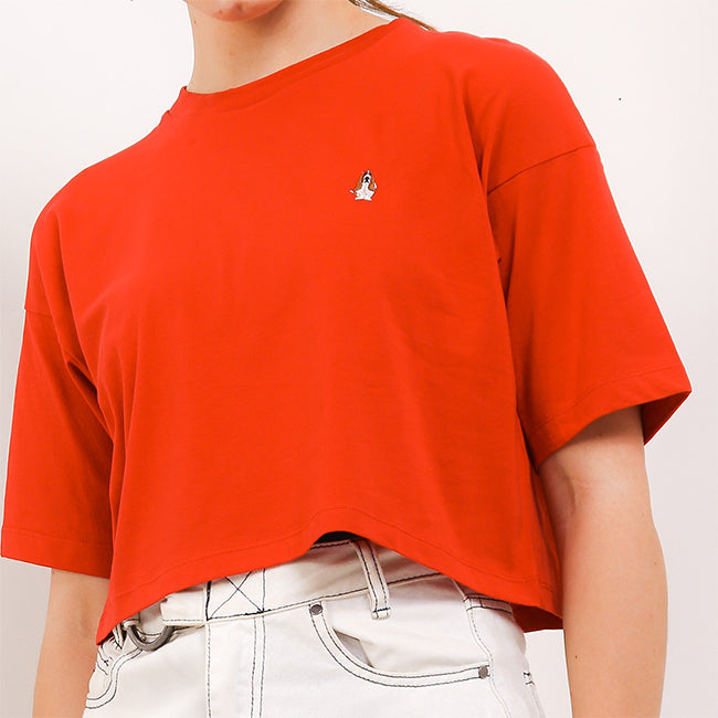 Hush Puppies Pakaian Wanita T Shirt Suzana In Red