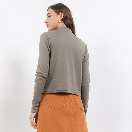 Hush Puppies Pakaian Wanita T Shirt Lechi In Olive