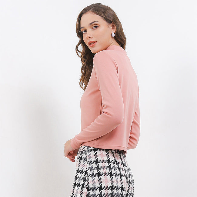 Hush Puppies Pakaian Wanita T Shirt Lechi In Pink