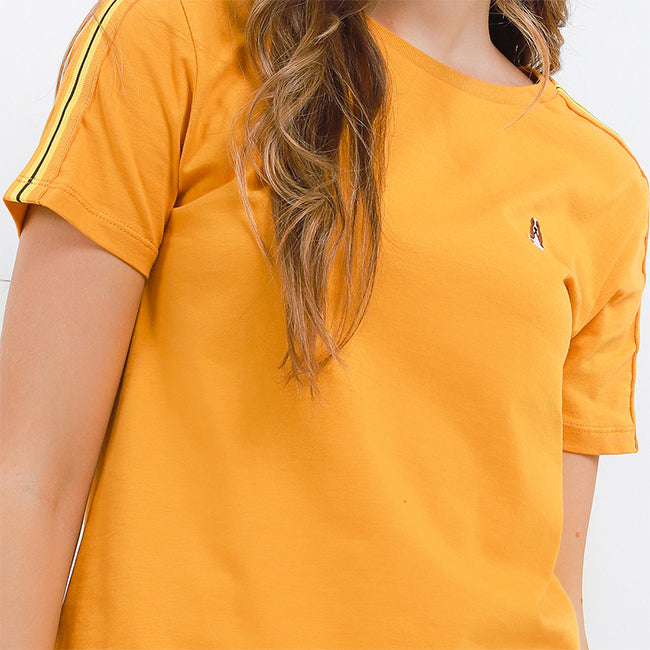 Hush Puppies Pakaian Wanita T Shirt Aissa In Mustard