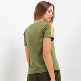 Hush Puppies Pakaian Wanita T Shirt Aissa In Olive