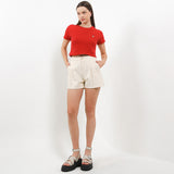Hush Puppies Apparels Wanita T Shirt Forma In Red
