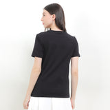 Hush Puppies Pakaian Wanita T Shirt Bl Blinka In Black