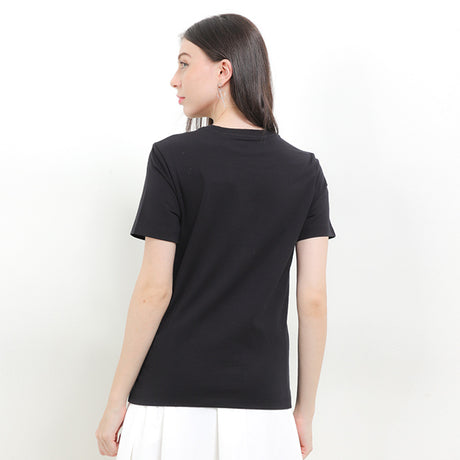 Hush Puppies Pakaian Wanita T Shirt Bl Blinka In Black