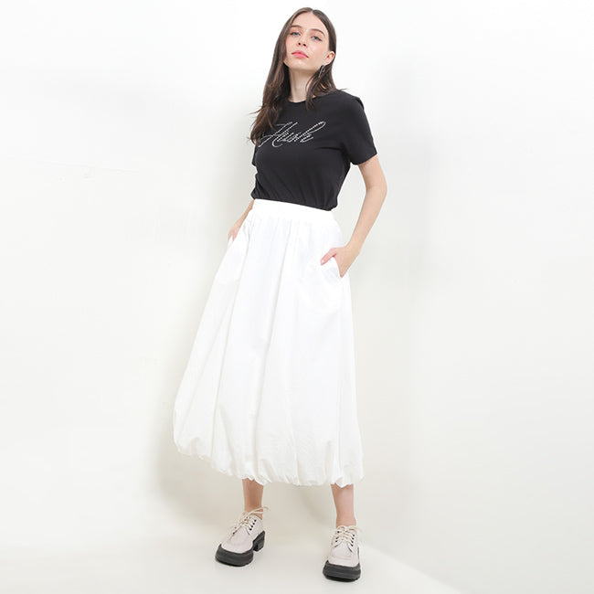 Hush Puppies Pakaian Wanita T Shirt Bl Blinka In Black