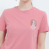 Hush Puppies Pakaian Wanita T Shirt Hh Bastia In Pink