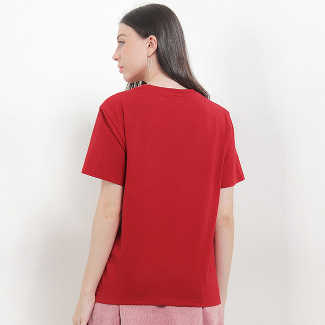 Hush Puppies Pakaian Wanita Shirt Camperly In Red