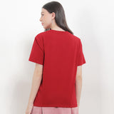 Hush Puppies Pakaian Wanita Shirt Camperly In Red
