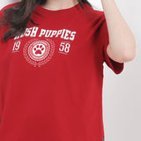 Hush Puppies Pakaian Wanita Shirt Camperly In Red