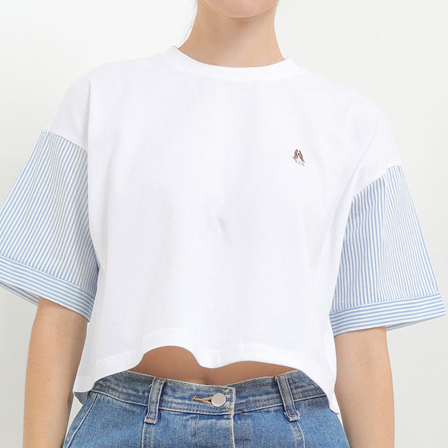 Hush Puppies Pakaian Wanita T Shirt Tesia In White