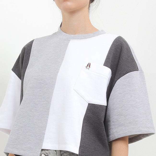 Hush Puppies Pakaian Wanita T shirt Tatami In Grey