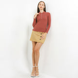 Hush Puppies Pakaian Wanita Lovelyn Polo In Maroon