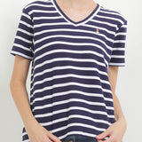 Hush Puppies Pakaian Wanita T Shirt Lilyana V In Navy