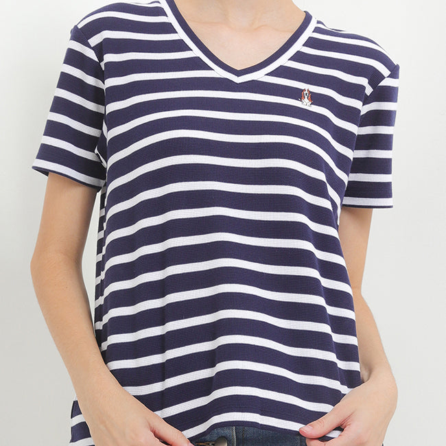 Hush Puppies Pakaian Wanita T Shirt Lilyana V In Navy