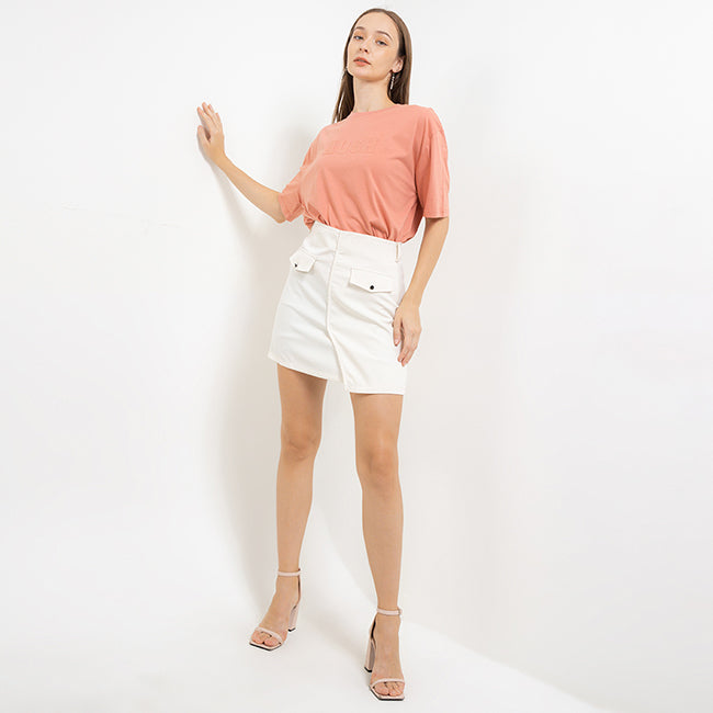 Hush Puppies Pakaian Wanita T Shirt Bsc Joaquin In Dusty Pink
