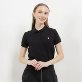 Hush Puppies Pakaian Wanita Ardyne Polo In Black