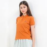 Hush Puppies Pakaian Wanita Bsc Ardyne Polo In Camel