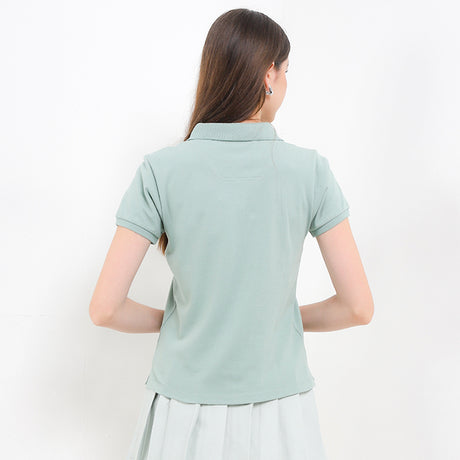 Hush Puppies Pakaian Wanita Bsc Ardyne Polo In Sage