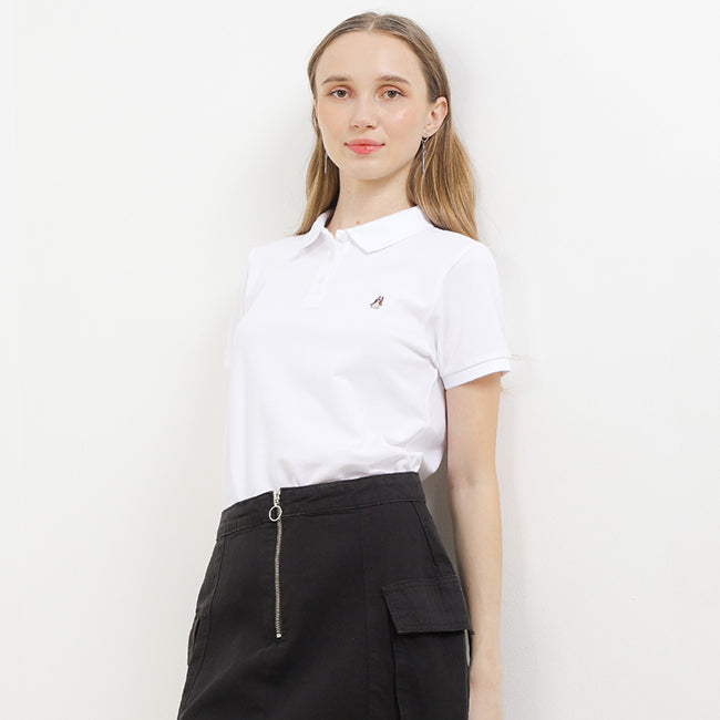 Hush Puppies Pakaian Wanita Ardyne Polo In White