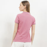 Hush Puppies Pakaian Wanita Cordella Polo In Dusty Pink
