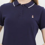 Hush Puppies Pakaian Wanita Cordella Polo In Navy