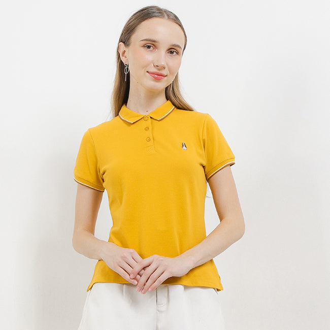 Hush Puppies Pakaian Wanita Cordella Polo In Yellow