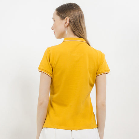Hush Puppies Pakaian Wanita Cordella Polo In Yellow