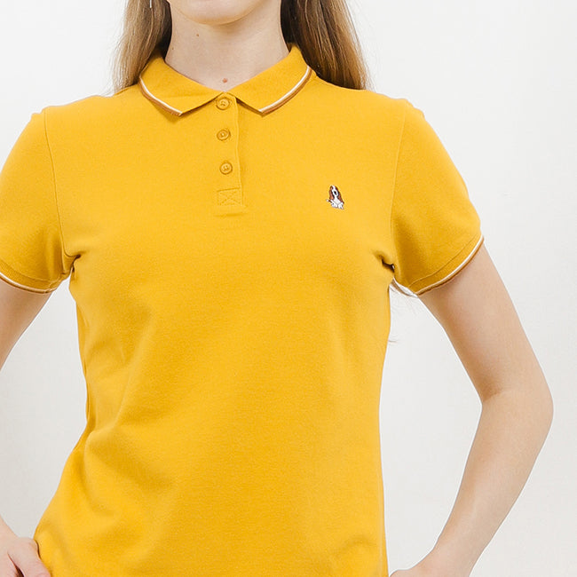 Hush Puppies Pakaian Wanita Cordella Polo In Yellow