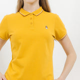 Hush Puppies Pakaian Wanita Cordella Polo In Yellow