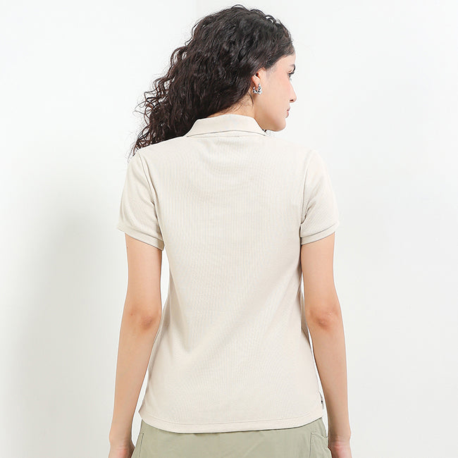 Ferainy Polo In Beige